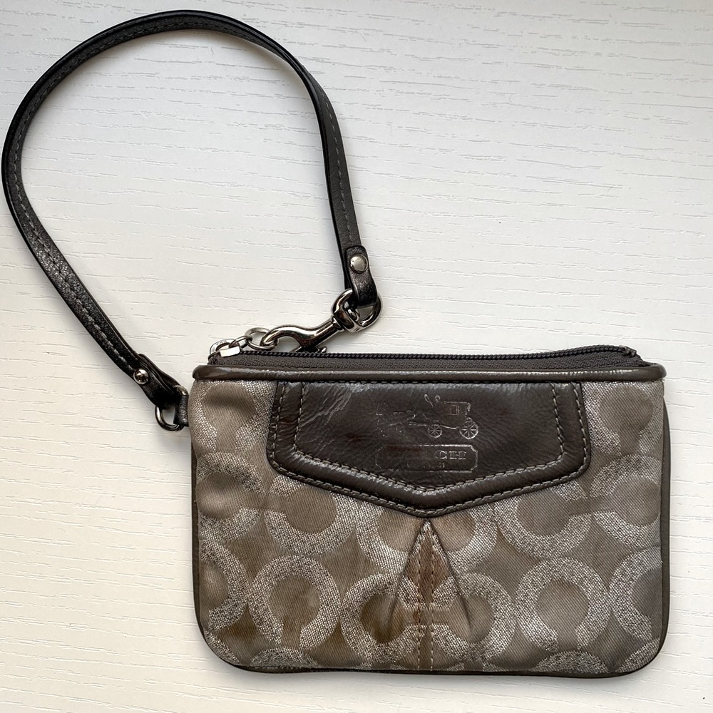 Coach wristlet.